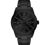 Fossil Pearson Uhr für Herren, Quarz Multifunktionswerk mit Edelstahl oder Lederarmband