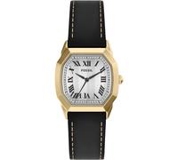 Fossil Herrenuhr Edelstahl schwarz Herren