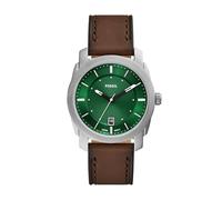 Fossil Herrenuhr, Quarz-Armbanduhr aus Edelstahl mit DREI Zeigern für Männer, 42MM