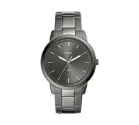 Fossil The Minimalist Armbanduhr Männlich Quarz Grau, Edelstahl