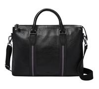 FOSSIL Houston Top Zip Workbag Black