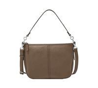 Fossil Huntington Leder oder Polyester Geldbörsen-Set für Herren, Dunkle Schokolade