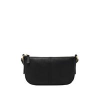 Fossil Huntington Leder oder Polyester Geldbörsen-Set für Herren, Holzkohle Schwarz