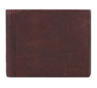 FOSSIL Ingram Bifold With Flip ID Brown
