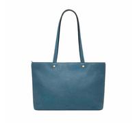 Fossil Jessie Leder oder Polyurethan Handtasche für Damen Kühles Grün 40.64Lcm x12.7Wcm x24.13 H cm