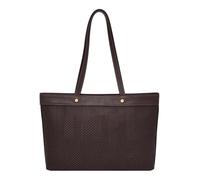 FOSSIL Jessie Woven Tote Chocolate