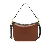 Fossil Jolie Brown Leder oder Wildleder Crossbody-Tasche für Frauen