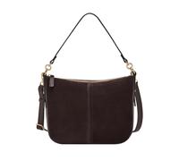Fossil Jolie Brown Leder oder Wildleder Crossbody-Tasche für Frauen