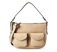 Fossil Schultertasche Jolie – Leder, 27 cm – Beige