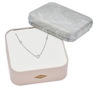 Fossil JFS00453040 Damen Kette Sterling-Silber 925 Silber Weiß 45 cm