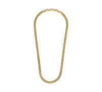 Fossil Gliederhalskette Arden Watch Links Edelstahl goldfarben