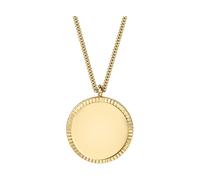 Fossil Ellis Damen Goldfarbene Halskette aus Edelstahl, JF04977710
