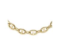 Fossil Kette ohne Anhänger HERITAGE D-LINK, JF04521710, gelb|goldfarben