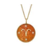 Fossil Damen Jewelry Goldfarbene Edelstahl-Halskette, JF04838710