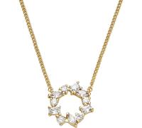 Fossil Ellis Damen goldfarben Messing Halskette, JA7295710