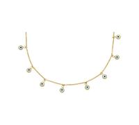 Fossil Sutton Damen Gold-Ton Messing Halskette, JA7283710