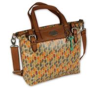 Fossil Key Per Tote Calypso - Tasche - Marrn - X-Large - Canvas - Vintage - Frauen - Erwachsene, Casual - Reisende - Alltagsnutzer