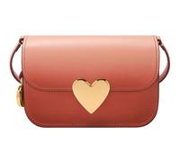 FOSSIL Lennox Flap Crossbody Bag S Faded Red