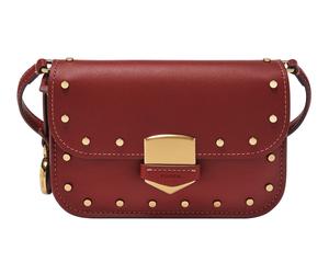 FOSSIL Lennox Flap Crossbody S Scarlet