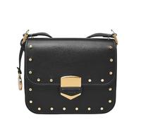 Fossil Lennox Umhängetasche Leder 20 cm SCHWARZ