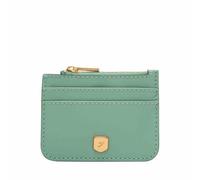 Fossil Lennox Leder oder Polyester Geldbörse für Damen Kühles Grün 10.16 cm L x 0.38 cm W x 7.62 cm H