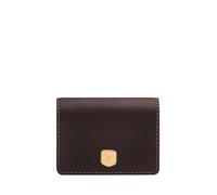 Fossil Lennox Leder oder Polyester Geldbörse für Damen Schokoladenbraun 10.16cmL×2.54cmW×8.89cmH