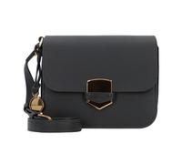Fossil Damentasche Lennox, glattes Rindsleder Flap Crossbody, schwarz, L: 20,3 cm, B: 5,7 cm, H: 17,1 cm, ZB1924001