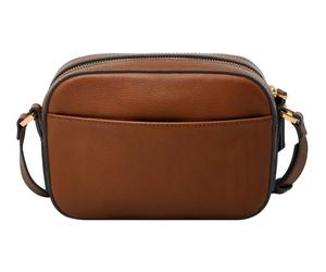 FOSSIL Liza Camera Bag Brown Stripe