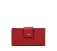 Fossil Logan RFID Tab Clutch Garnet