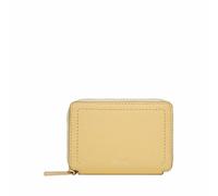 Fossil Logan Leder oder Polyester Clutch-Geldbörse für Damen Cremeweiß 10.16 cm L x 1.91 cm W x 7.62 cm H