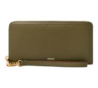 FOSSIL Logan RFID Zip Around Clutch Desert Olive