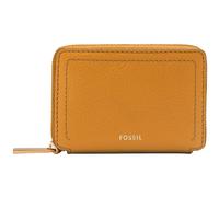 FOSSIL Logan Zip Around Card Case RFID Ochre