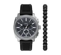 Fossil Machine Chronograph Quarz Herren Armbanduhr und Armband Set FS6145SET