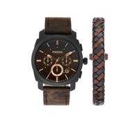 Fossil Machine Armbanduhr Männlich Quarz Braun
