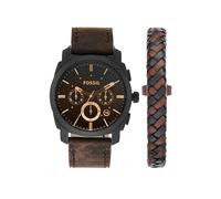 Fossil Machine Armbanduhr Männlich Quarz Braun