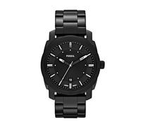 Fossil Machine Watch für Herren, Quarz-Dreizeiger-Datumswerk mit Edelstahl- oder Lederarmband