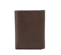 Fossil Men's Ingram Bi-Fold Wallet, Schwarz