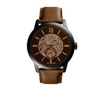 FOSSIL Men's Townsman ME3155 Black Leather Hand Wind Fashion Watch