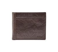FOSSIL Neel Large Coin Pocket Bifold Brown