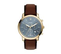 Fossil Neutra Chronograph Quarz blaues Zifferblatt Herrenuhr FS6162