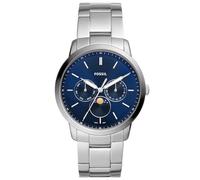 Fossil Herren Analog Quarz Uhr mit Edelstahl Armband FS5907