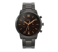 Fossil Neutra Uhr für Herren, Quarz-Chronographenwerk mit Edelstahlarmband