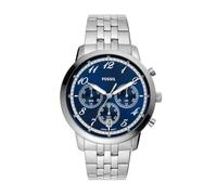 Fossil Neutra Uhr für Herren, Quarz-Chronographenwerk mit Edelstahlarmband