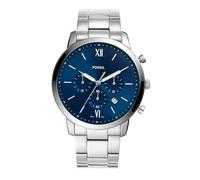 Fossil Neutra Uhr für Herren, Quarz-Chronographenwerk mit Edelstahlarmband