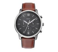 Fossil Neutra Uhr für Herren, Quarz-Chronographenwerk mit Lederarmband
