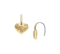 Fossil Damen Sadie Goldfarbener Edelstahl Ohrring, JF04833710