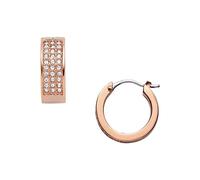 Fossil Ohrringe Für Frauen, 15.4mm X 5mm Rose Gold Edelstahl Ohrringe, JOF00169791