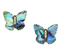 Fossil Damen Ohrringe aus goldfarbenem Edelstahl mit Pfosten-/Bolzenverschluss