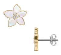 Fossil Sutton Damen Goldfarbene Ohrringe aus Edelstahl, JF04973710