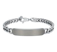 Armband FOSSIL "Schmuck Geschenk Edelstahl Armschmuck Armkette Ellis", edelstahlfarben, grau, Armbänder, Damen, 21,5cm, Edelstahl, Armband (41300232-0) edelstahlfarben, grau